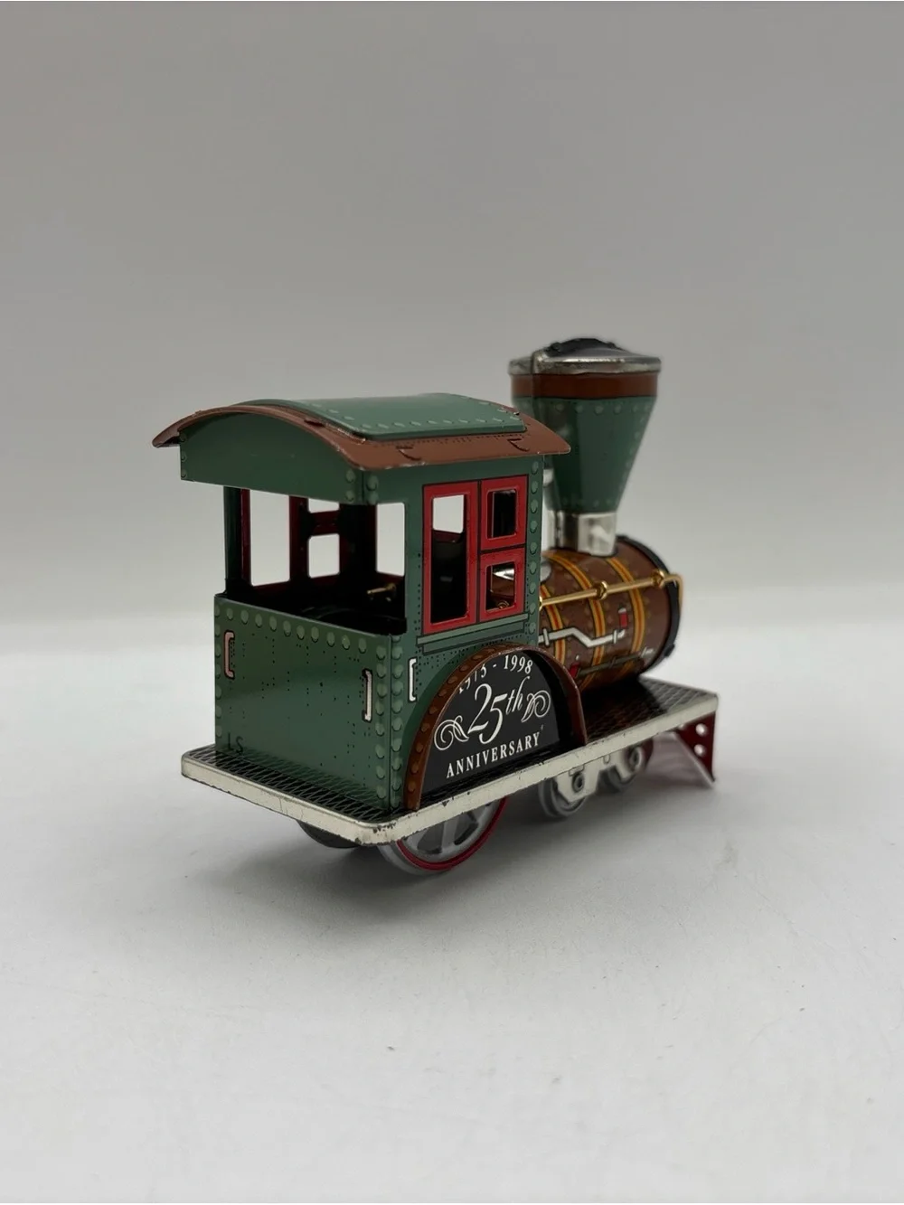Hallmark Keepsake Ornament 1998 Vintage 1988 Tin Locomotive Anniversary Edition